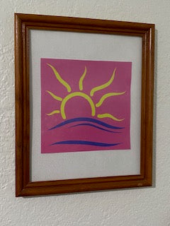 Naturist Symbol Vinyl Sticker or Vinyl Window Cling