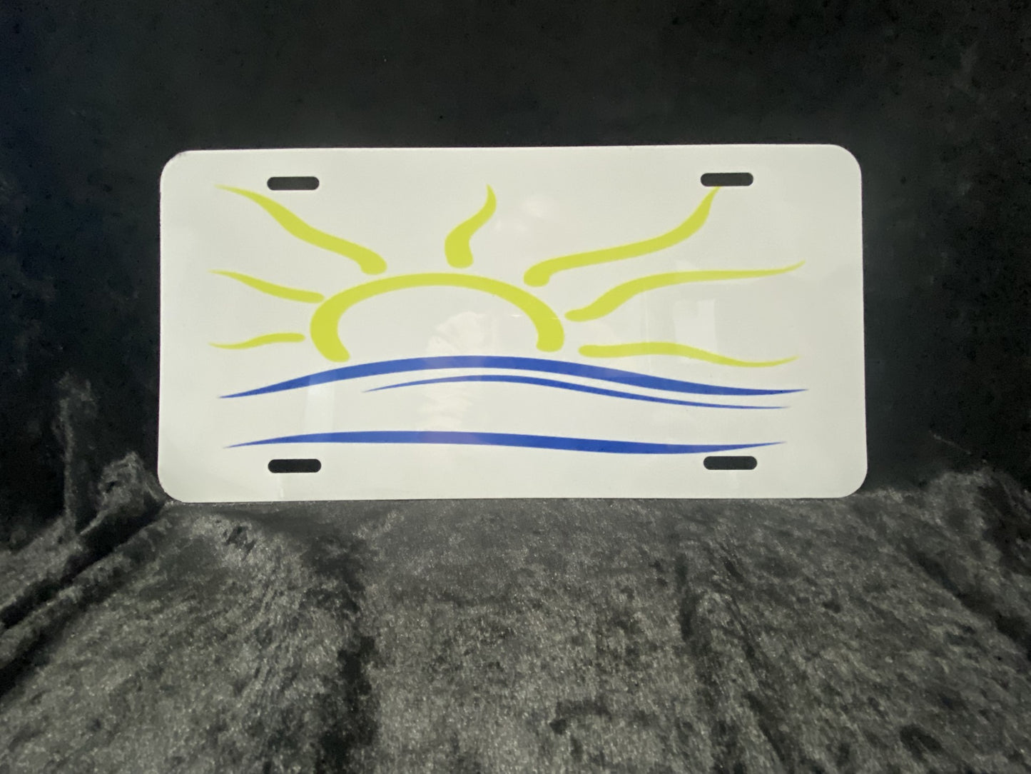 Naturist Symbol License Plate