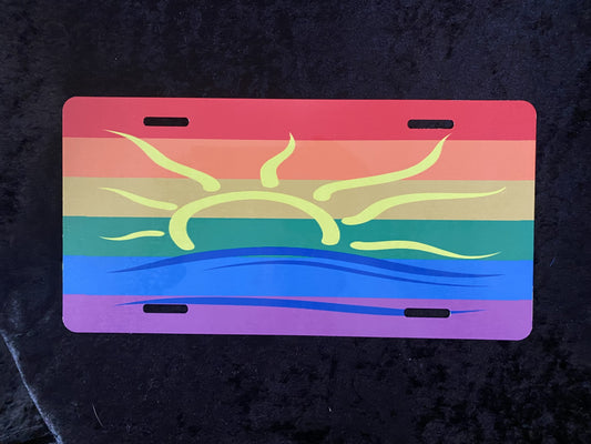 LGBTQ License Plate