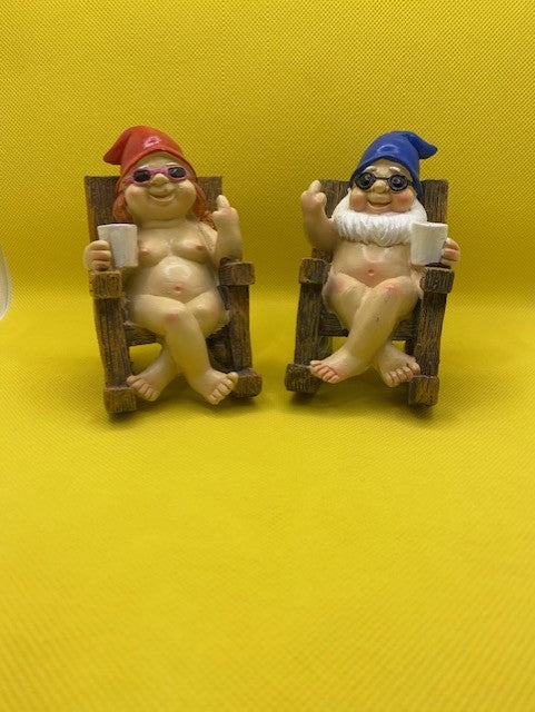 Ma & Pa Rocking Gnomes